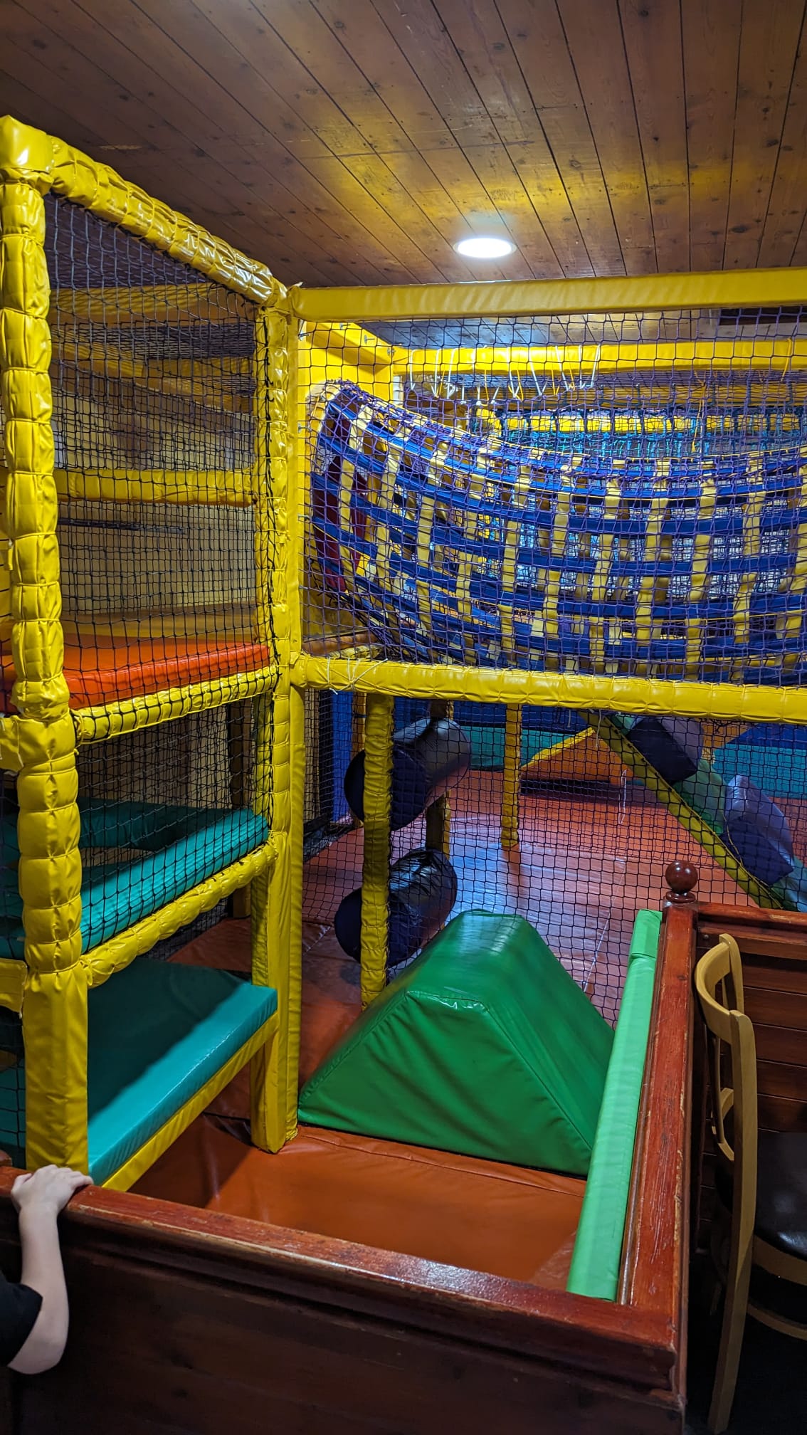 Kids soft play area